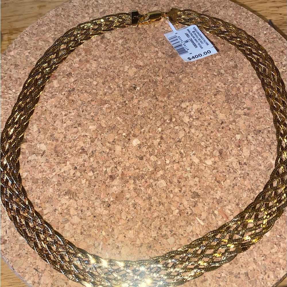 Gold necklace
